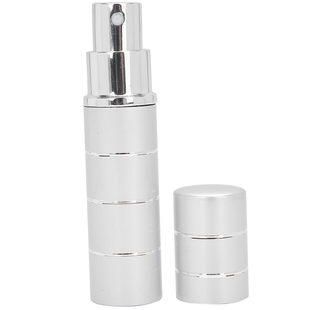 5pcs Perfume Bottle Refillable Liquid Empty Container Glass Portable Atomizer Holder 10ml