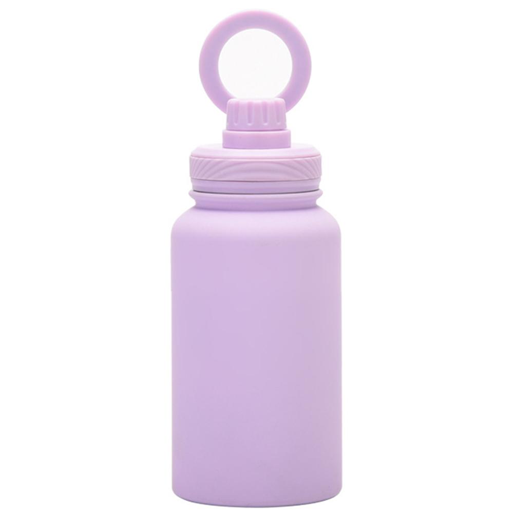 Pentru MagSafe 650/1000ML Sticla izolată Balon de apă Suport rotativ pentru telefon Cană portabilă de cafea Cană termică pentru sporturi în aer liber