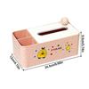 Multifunctional Tissue Box Cartoon Desktop Storage Box Cute Tissue Holder  Home Office