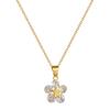 Titanium Steel Pentagram Light Luxury Temperament Gorgeous Full Diamond Necklace Female Versatile Collarbone Chain Titanium Steel Chain