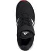 Adidas Fortafaito Comfortable Versatile Non-Slip Durable Low-Top Kids Running Shoes Kids Running Shoes Black EF0750