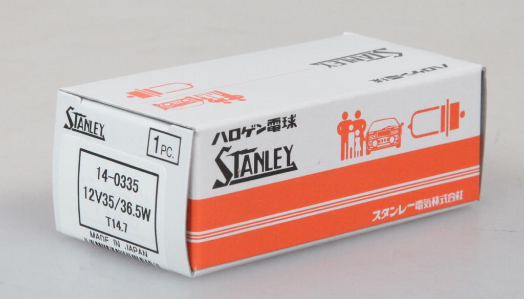 Stanley Electric Halogen for Motorcycles and Vehicles (STANLEY) Bulb, 12V35/36.5W, 14-0335, Two-Wheeled