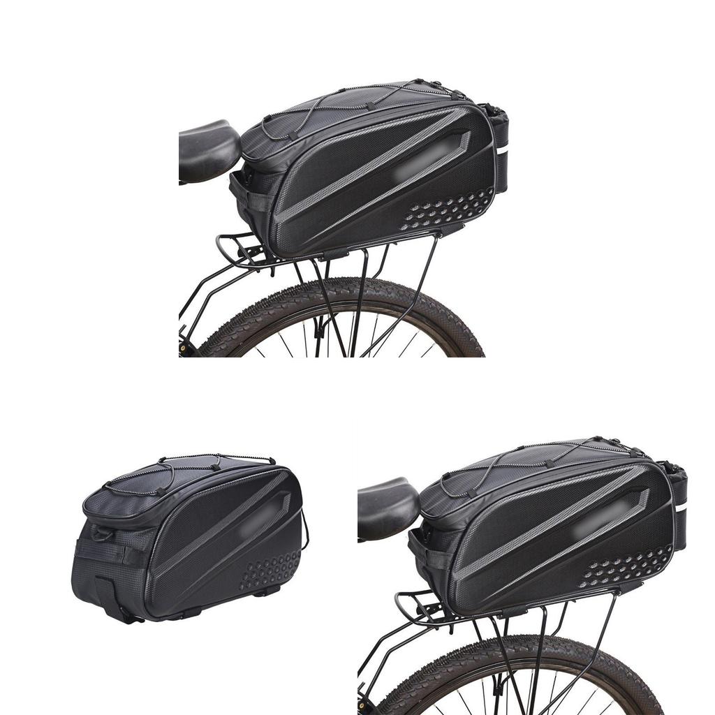 Fahrrad-Gepäcktasche aus strapazierfähigem PVC-Material für Pendler und Mountainbike-Nutzung
