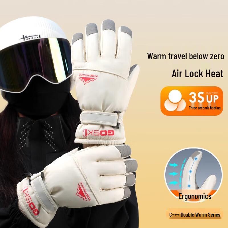 

MR MOOSE Winter Ski Gloves with Touchscreen