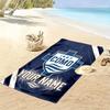 Custom Como Print Beach Towel, Large Soft Quick Dry Towel for Beach Camping Swimming