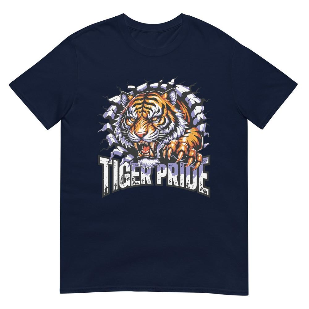 Tiger Pride Retro Tiger School Sports Team TShirt S