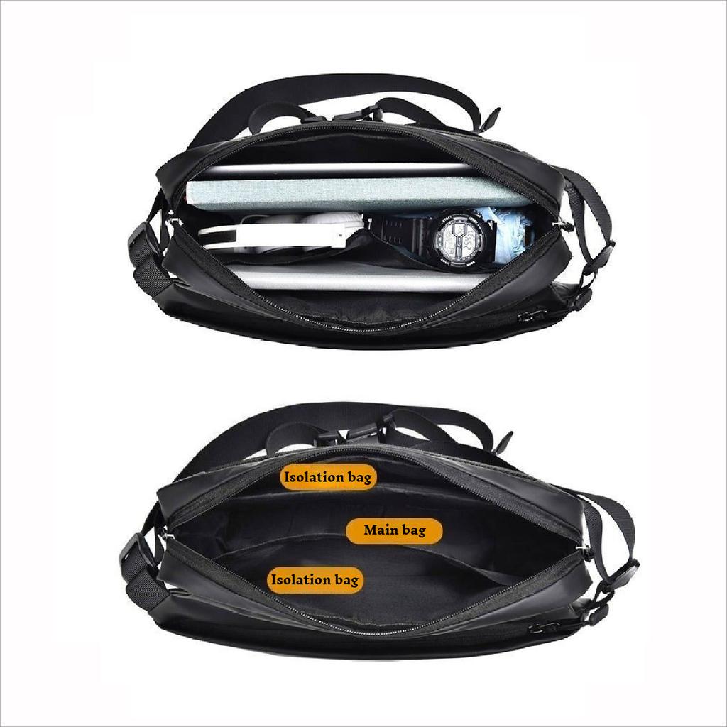 Crossbody Bags for Men Sling Bag Single Shoulder Backpack Multifunctional Chest Shoulder Bag For Outdoors Travel Hiking Work