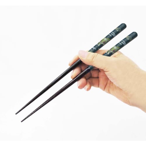 Skater 23cm Lacquered Chopsticks for Adults, Pok?mon Meowth Design (ANN5SQ-A)