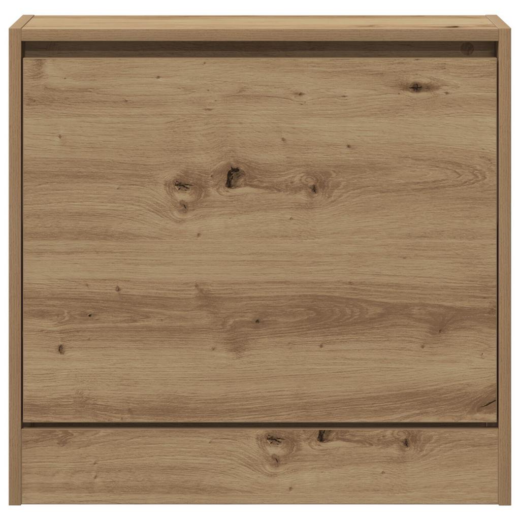 vidaXL Schuhschrank Artisan Eiche 60x21x57 cm Holzwerkstoff