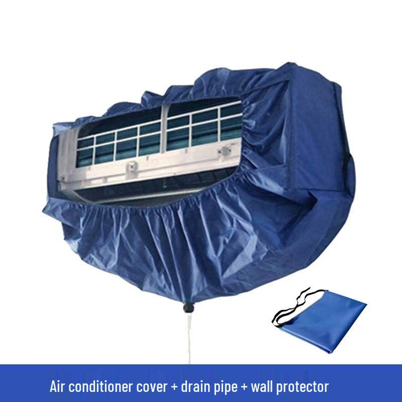 Wall-Mounted Waterproof Air Conditioner Cleaning Kit with Thickened Water Collection Bag