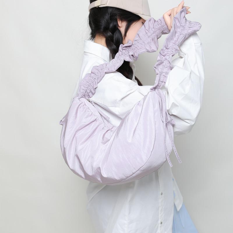Fashi Geraffte Träger Damen Schultertaschen Designer Große Kapazität Plissierte Wolken Hobo-Taschen Tote Shopper Handtaschen 2026 Bolsa Feminina