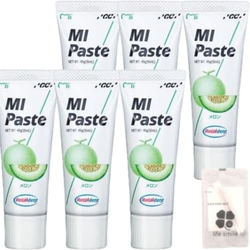 

Набор из 6: GC MI Paste Дыня, 40г (Включает оригинальный хлопковый диск Life Smile)