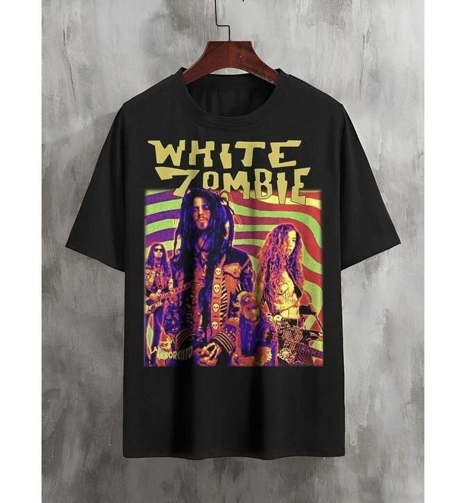 

White Zombie Gift For Fans T-shirt size S-4XL 2XL
