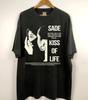 Men's and Women's T-shirts Sade Adu 2024 Tour Shirt, Sade Adu 90s Graphic Unisex Black Shirt