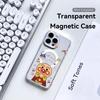Anime A-Anpanmans Cute Phone Case For iPhone 17 16 15 14 13 12 Pro Max Plus With Magnetic Crystal Clear Case Wireless Charge
