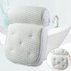 Luxury Spa Bath Pillow Cushion Premium Waterproof 4D Mesh Neck Back Comfortable