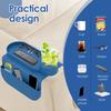 Silicone couch Cup Holder Sofa Armrest Tray Anti-Slip Sofa Coaster Arm Chair Couch Recliner Remote Control Organizer Holder