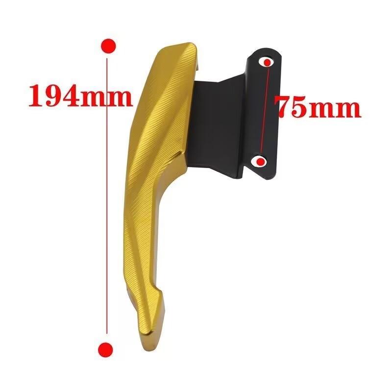 Electric scooter motorcycle modification handlebar aluminum alloy rear bracket tail wing bracket For Honda KTM motorcycle