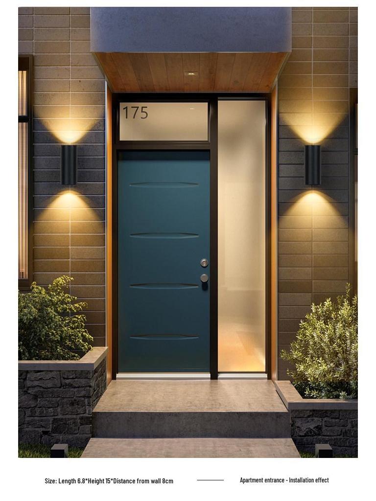 Creative Waterproof Wall Lamp for Living Rooms, Bedrooms, Hallways, and Staircases