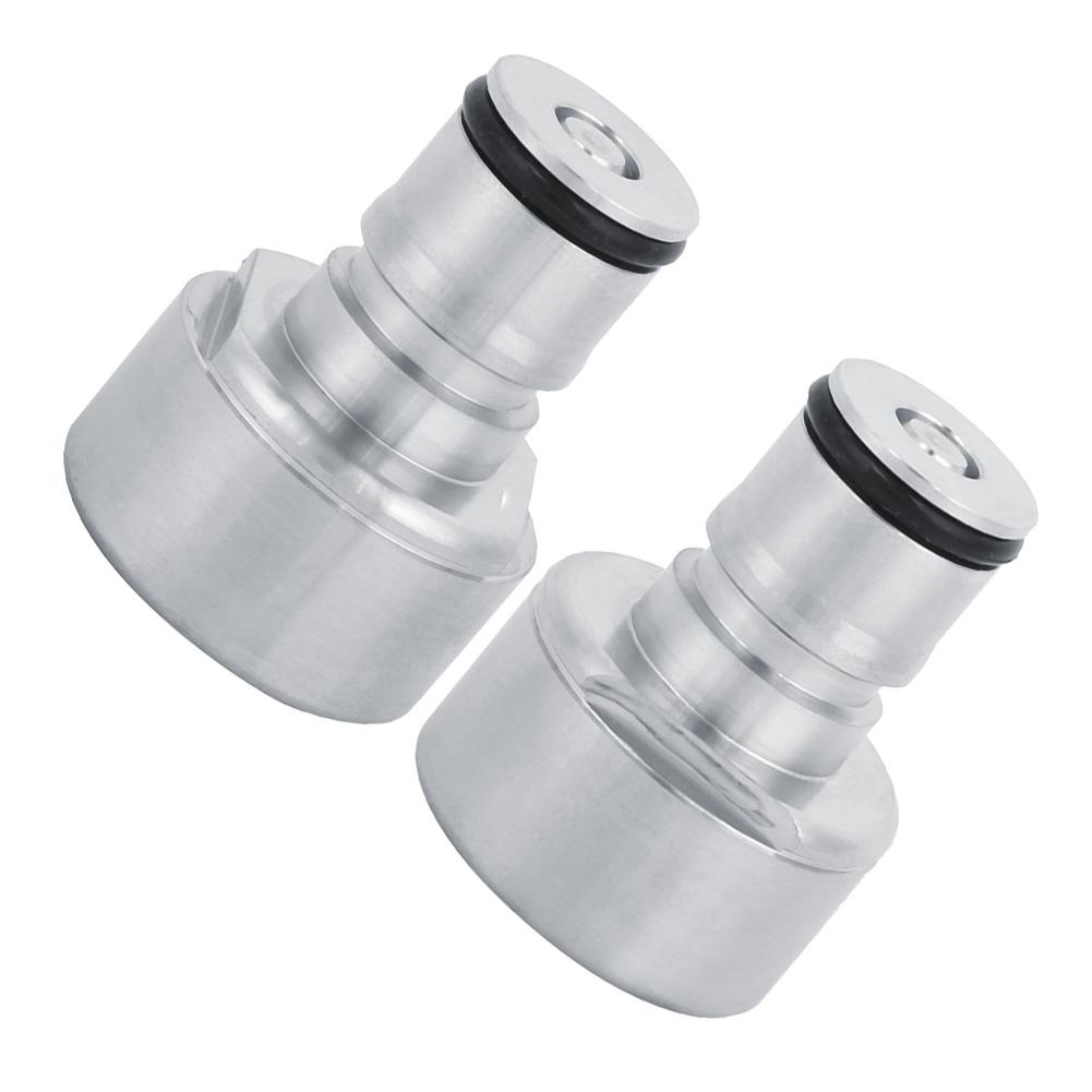 Kit de Conversión de Desconexión Rápida Adaptador de Acoplador de Barril de Postre de Bola de Bloqueo para Sistema de Embotellado de Cerveza para Elaboración Casera