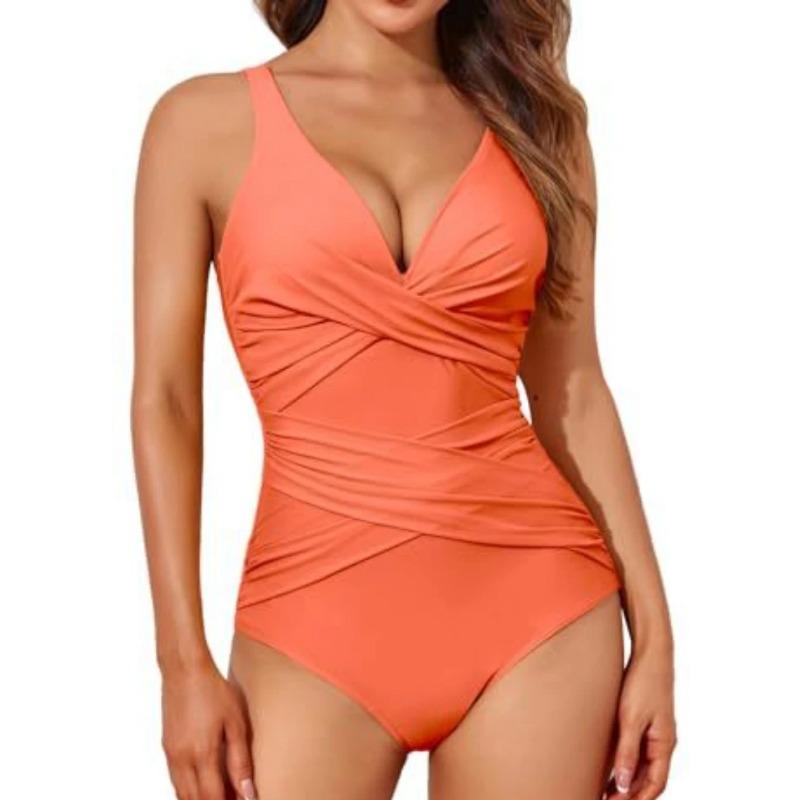 Vintage One Piece Swimsuit Sexy Printed Swimming Suit for Women Summer Monokini Swimwear Bathing Suits Boho Ladies Swimsuits