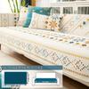 1 Stück Bohemia Chenille Sofabezug, Sofabezug mit geometrischer Stickerei, dicker Plüsch-Sofaschutzbezug, für Schlafzimmer, Büro, Wohnzimmer, Heimdekoration