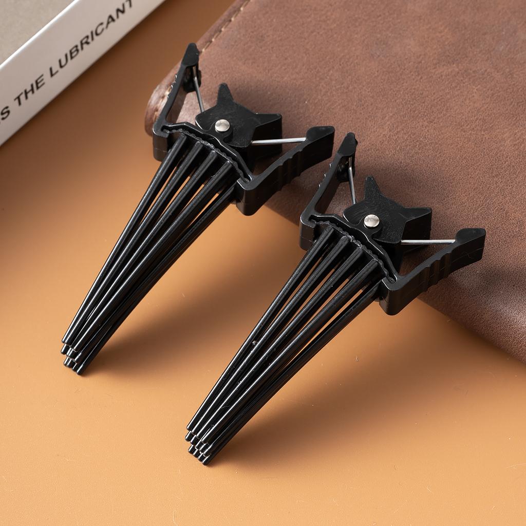 2pcs Simple Fluffy Hairpin Curling Root High Natural Fluffy Hair Clip Women Hair Curler Hair Curler Styling Fluffiness Tool Comb