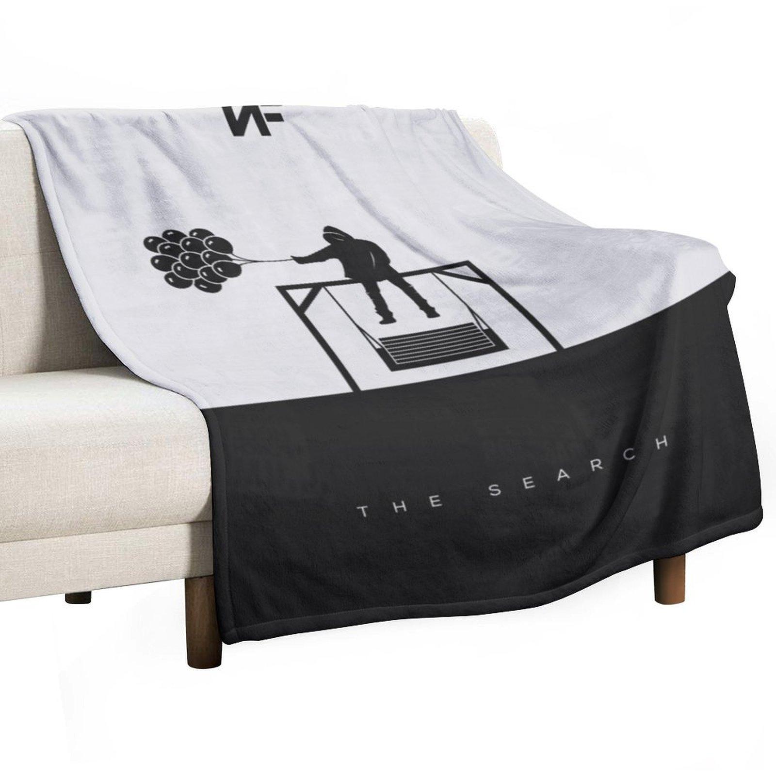 NF Holding His Balloons Throw Blanket Luxury Thicken Decorative Throw Vintage Hairys Blankets 30x40in