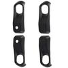 2pcs Car Front Bumper Fog Light Cover Frame Lights Protection Shell for Jeep Wrangler JL 2018
