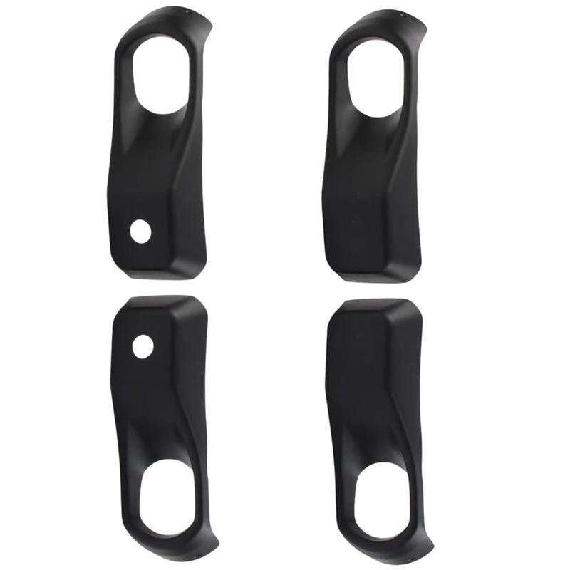 2pcs Car Front Bumper Fog Light Cover Frame Lights Protection Shell for Jeep Wrangler JL 2018