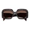 Prada Logo Design Acetate Irregular Sunglasses Women sunglasses Tortoiseshell PRB23S17N10S