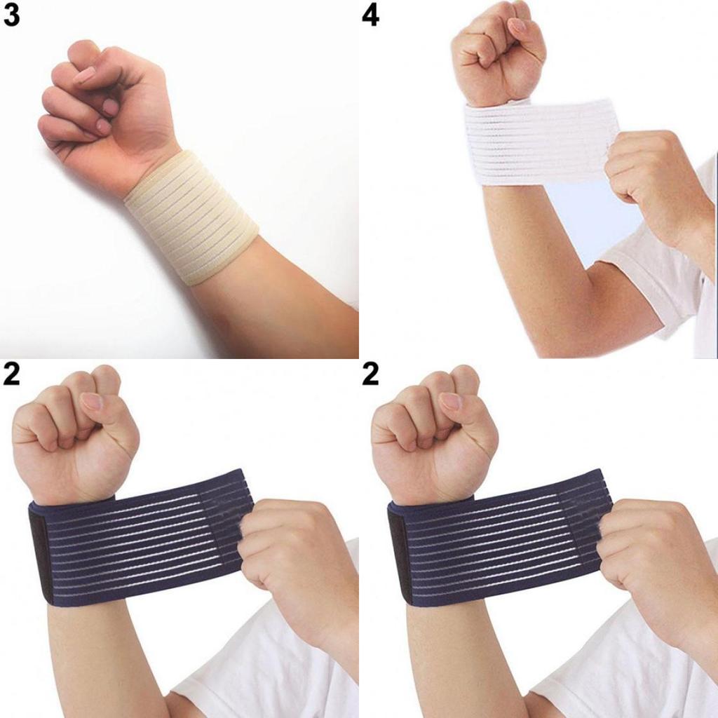 Premium Quality Elastic Wrist Ankle Hand Elbow Knee Brace For Gym Sports Support