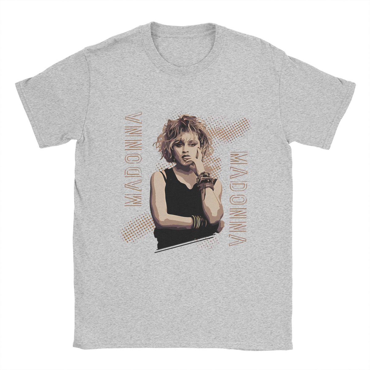 

Men Women Madonna Music Vintage Pop Singer T-Shirt Apparel Awesome Summer T Shirts Top Tee Clothes Summer M