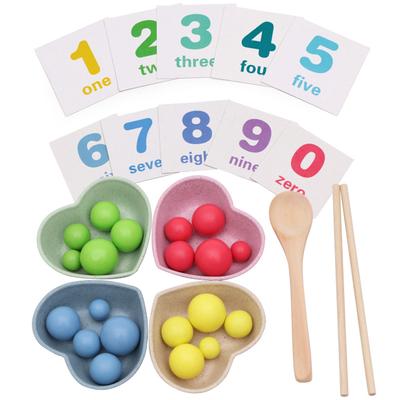Kids Baby Math Early Educational Wooden Toy For Children Montessori Multi-functional Toys