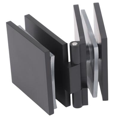 Glass Clamp Shower Door Hinge DIY Friendly Easy Installation Modern Look Mounting Hardware Brass Clamp For Glass