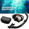 Profesjonalne okulary pływackie do nurkowania Snorkeling Scuba Underwater Swimming Glasses Zestaw do nurkowania z rurką o wysokiej wydajności