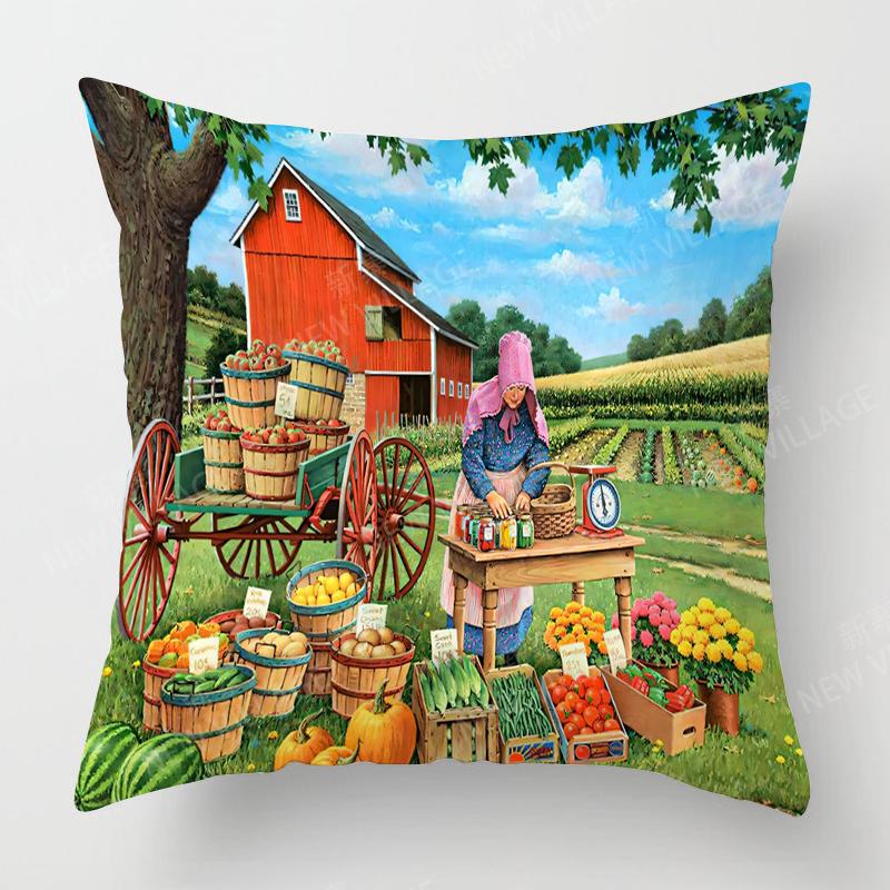 Home Living Room Decoration Cushion Covers Colorful Animals Short Plush Throw Pillow Cover45*45 Pillowcase 40x40cm 50x50 45x45