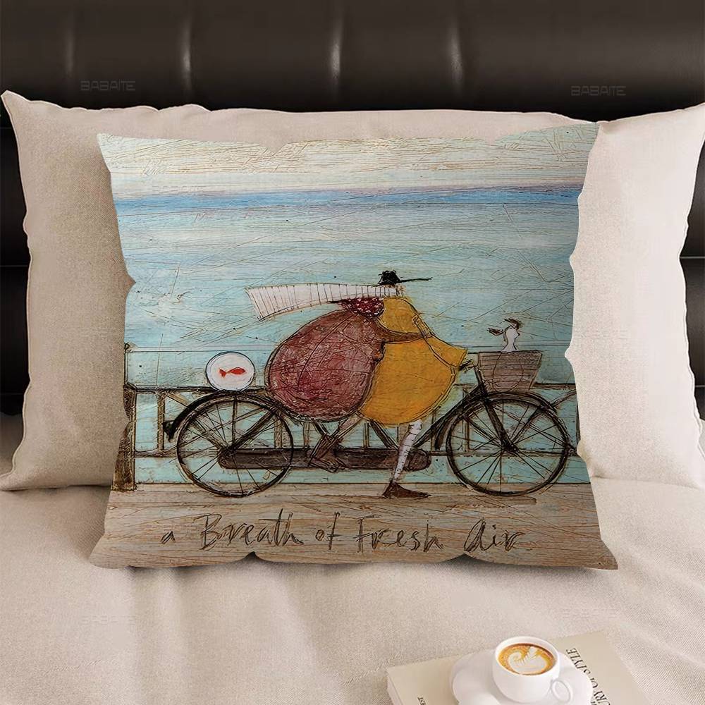 S-Sam Toft 45*45cm Cushion Cover Pillow Cover Decor Pillowcase Home Pillowcase For Couch Pillow