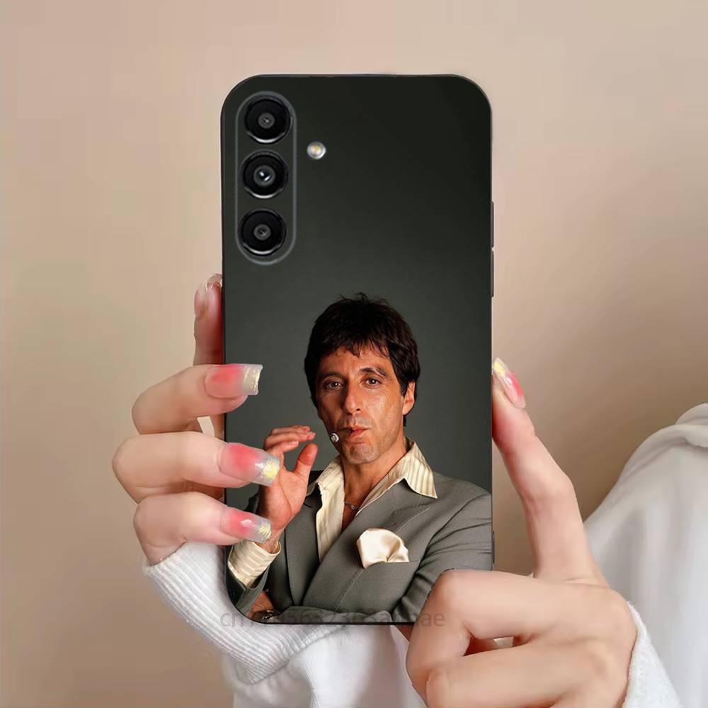 T-Tony M-Montana S-Scarface Phone Case For Samsung Galaxy S21 22 23 24 S25 Ultra PlusS20 FE S10 Plus  Cover Funda