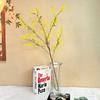 Artificial Fontanesia Phillyreoides Subsp Plant Art Wall Decor With Silk Material For Wedding And Event Display