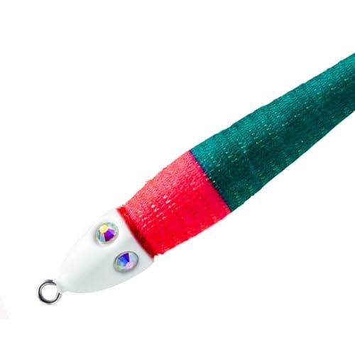 YO-ZURI DUEL Namari Sutte Yotsume Size 25 (94g) Silhouette Red Metal Squid Jig for Ika Metal Fishing