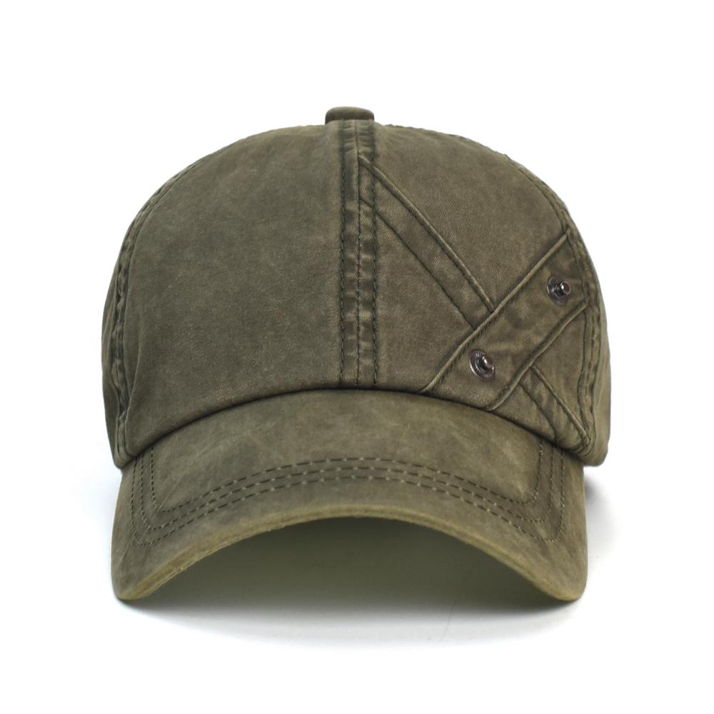 Four Seasons Washed Cotton Baseball Cap Men Women Casual Vintage Dad Hat Adjustable Trucker Style Low Profile Outdoor