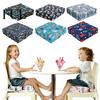 Washable Seat Cushion For Children Chair Heightened Convenient Comfortable Easy To Clean Detachable Child-friendly Cartoon Design On Booster