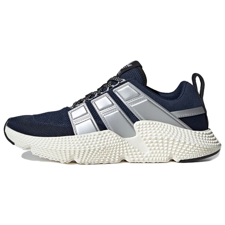 Adidas Originals Prophere V2 Fabric Comfortable Versatile Non-Slip Low-Top Lifestyle Casual Shoes Unisex Sneakers Blue Silver White FW4264