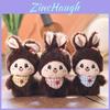 Portachiavi Peluche Monchhichi con Peluche Corto Ultra Morbido per Bambini e Adolescenti