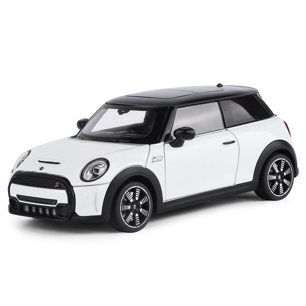 1:24  MINI Retro Diecast Car Pull Back Light Sound Model Home Display Themed Decor Toy