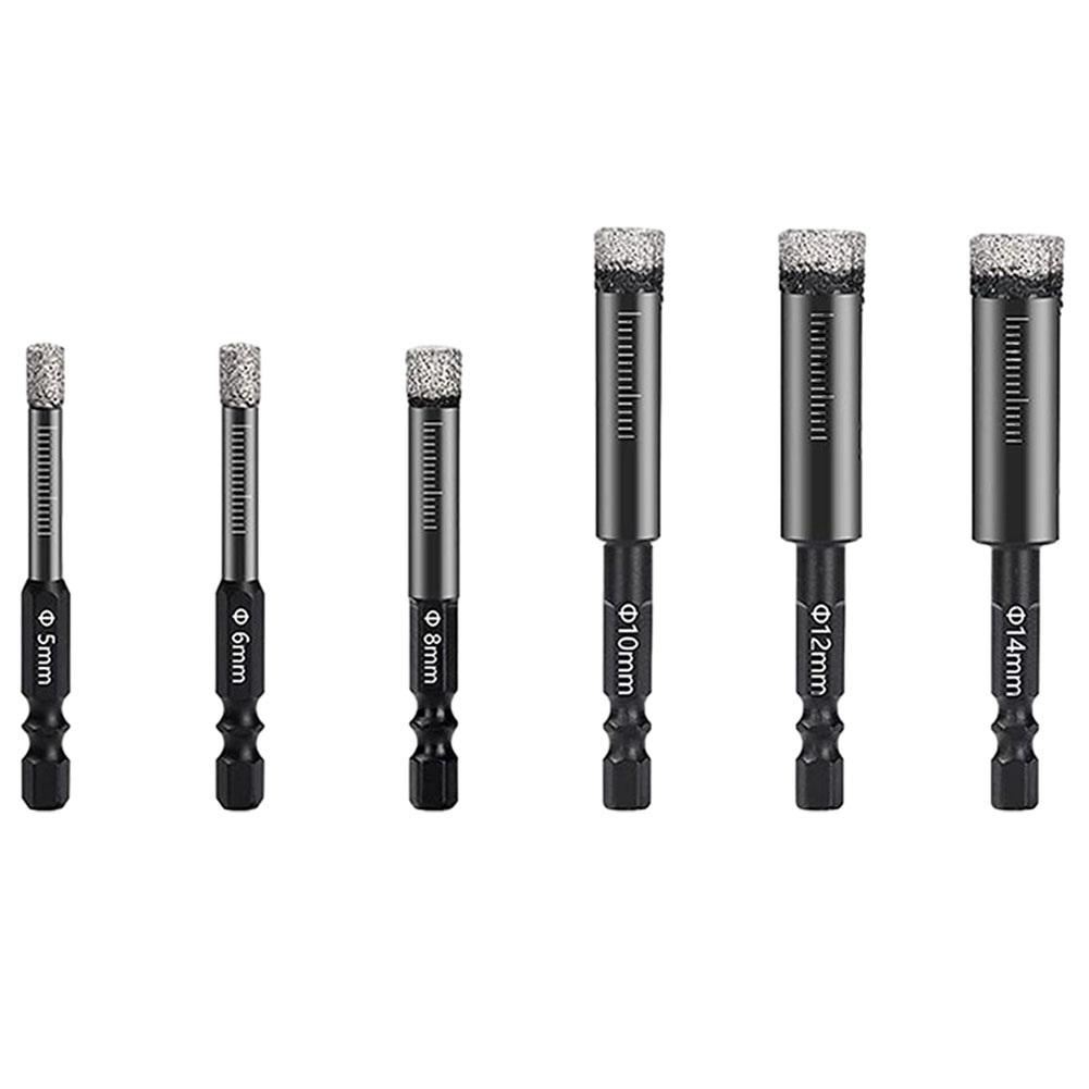 Efficient Drill Bits for Dry Drilling for Tile Glass and Hard Plastic