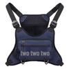 Men's Casual Cycling & Hiking Chest Bag - Functional Vest Bag for Running & Fitness