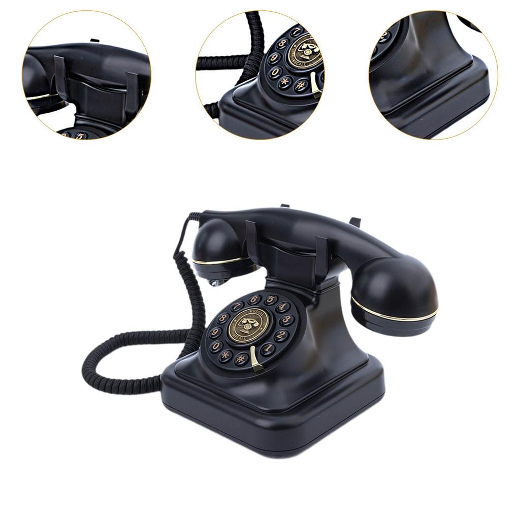 Desk Telephone Model Classic Record Message Phone for Party