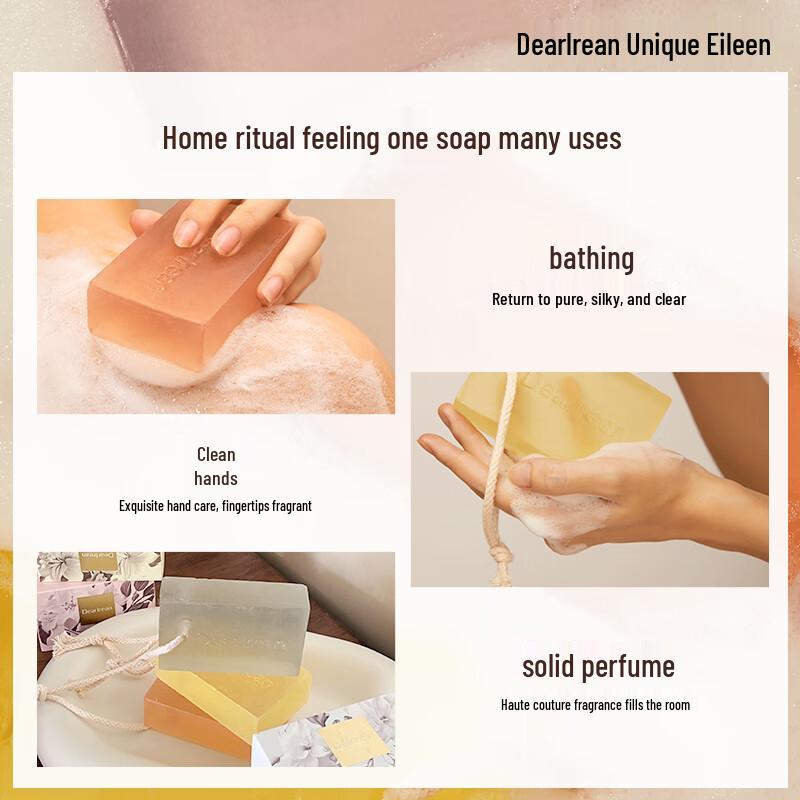 Unique Eileen Scented Essential Oil Solid Bath Soap